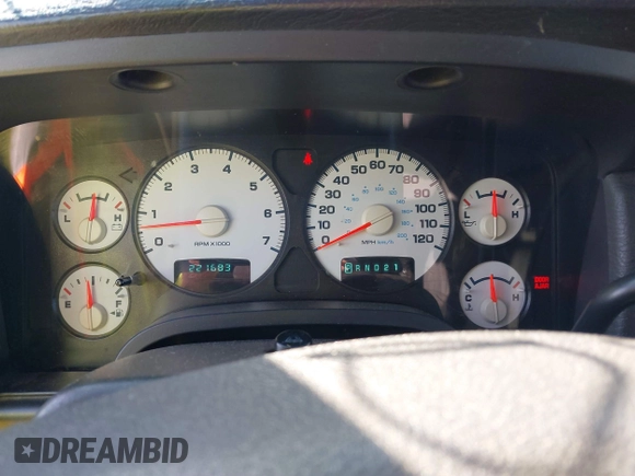 2004 Dodge 2500 SLT with VIN 3D7KU28D34G236830, listed as a IAAI auction lot 41758027 with 221,683 mi miles. Bid and sale history available at carsss.com. Image 15.