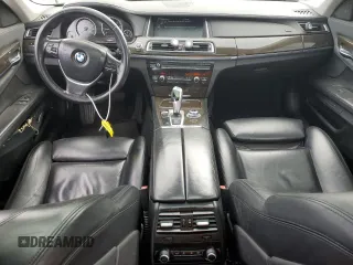 2013 BMW 7 Series 750i with VIN WBAYA8C57DC996498, listed as a Copart auction lot 52907415 with 109,405 mi miles and Salvage Title. Bid and sale history available at DreamBid. Image 8.