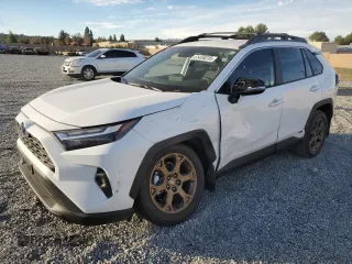 2023 Toyota RAV4 Hybrid XLE with VIN 2T3UWRFV2PW175511, listed as a Copart auction lot 41455235 with 17,378 mi miles and Salvage Title. Bid and sale history available at carsss.com. Image 1.
