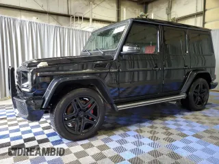2014 Mercedes-Benz G-Class G 63 AMG with VIN WDCYC7DF9EX225480, listed as a Copart auction lot 77666574 with 116,967 mi miles and Clean Title. Bid and sale history available at carsss.com. Image 1.