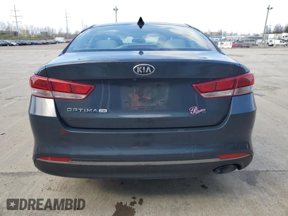 2016 Kia Optima LX with VIN KNAGT4L35G5071417, listed as a Copart auction lot 52211165 with 72,206 mi miles and Salvage Title. Bid and sale history available at carsss.com. Image 6.