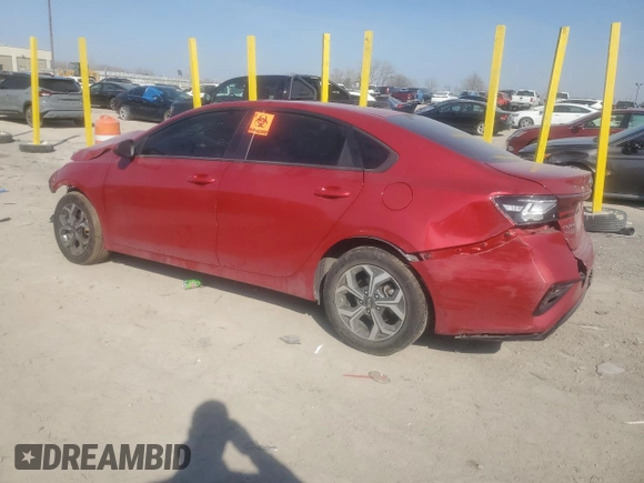 2020 Kia Forte LXS with VIN 3KPF24AD6LE168699, listed as a Copart auction lot 48853845 with 24,119 mi miles and Salvage Title. Bid and sale history available at carsss.com. Image 2.