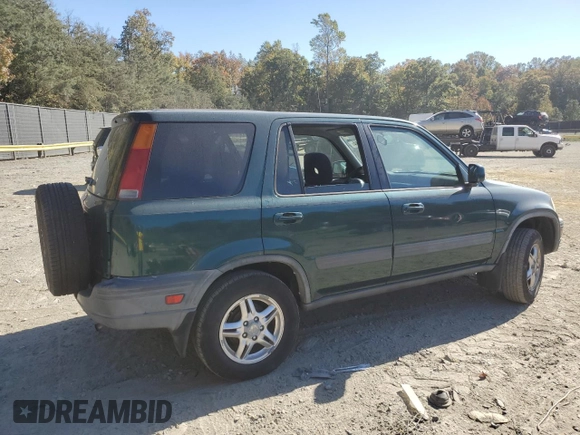 2000 Honda CR-V EX with VIN JHLRD1864YS009698, listed as a Copart auction lot 77073244 with 163,149 mi miles and Clean Title. Bid and sale history available at carsss.com. Image 3.