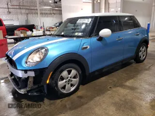 2017 MINI Hardtop 4 Door Cooper with VIN WMWXU1C58H2E17768, listed as a Copart auction lot 55128445 with 114,957 mi miles and Salvage Title. Bid and sale history available at DreamBid. Image 1.