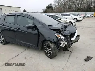 2019 Honda Fit EX with VIN 3HGGK5H83KM711063, listed as a Copart auction lot 41842555 with Not provided miles and Salvage title. Bid and sale history available at DreamBid. Image 11.