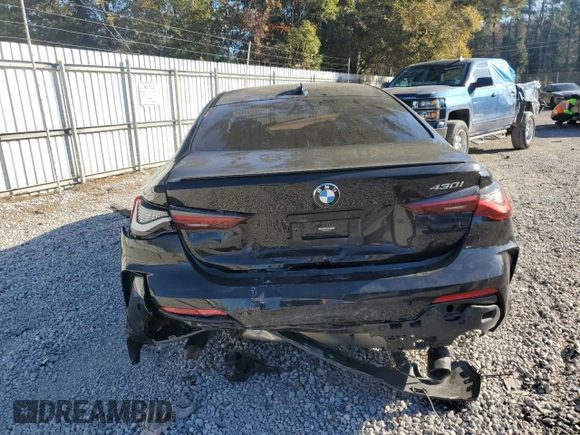 2022 BMW 4 Series 430i z VIN WBA53AP00NCJ31585, wystawiony jako Copart lot #87283084 z przebiegiem 32 464 mil mil oraz Szkoda całkowita • Salvage title. Historia ofert i sprzedaży dostępna na DreamBid. Obrazek 6.