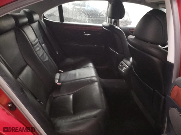 2010 Lexus LS 460 with VIN JTHCL5EF8A5005481, listed as a Copart auction lot 86953574 with 120,894 mi miles and Salvage Title. Bid and sale history available at carsss.com. Image 10.