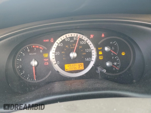 2007 Nissan Quest S with VIN 5N1BV28U47N122415, listed as a Copart auction lot 80193794 with 126,334 mi miles and Salvage Title. Bid and sale history available at carsss.com. Image 9.