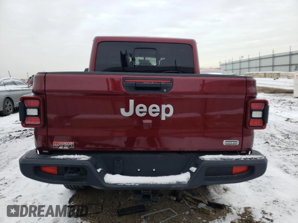 2021 Jeep Gladiator Overland с VIN 1C6HJTFGXML563056, выставлен на аукционе Copart как лот 72481592 с пробегом 12 315 миль миль и На запчасти • Non repairable. История ставок и продаж доступна на DreamBid. Изображение 6.