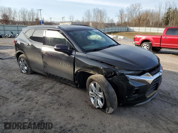 2020 Chevrolet Blazer LT z VIN 3GNKBJRSXLS646907, wystawiony jako Copart lot #48987655 z przebiegiem 136 162 mil mil oraz Szkoda całkowita • Salvage title. Historia ofert i sprzedaży dostępna na DreamBid. Obrazek 4.