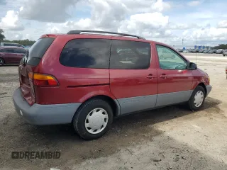 2000 Toyota Sienna LE with VIN 4T3ZF13C3YU284605, listed as a Copart auction lot 79405404 with 137,213 mi miles and Salvage Title. Bid and sale history available at carsss.com. Image 3.
