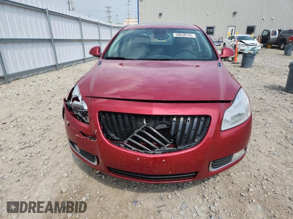 2012 Buick Regal Turbo Premium 1 with VIN 2G4GS5EV7C9214533, listed as a Copart auction lot 59638735 with 177,136 mi miles and Non repairable. Bid and sale history available at DreamBid. Image 5.