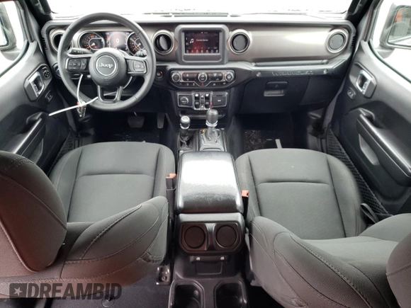 2021 Jeep Wrangler Unlimited Willys with VIN 1C4HJXDN2MW515423, listed as a Copart auction lot 55678745 with 42,169 mi miles and Salvage Title. Bid and sale history available at DreamBid. Image 8.
