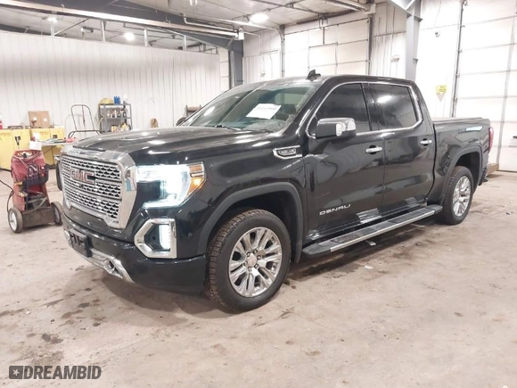 2020 GMC Sierra 1500 Denali with VIN 3GTU9FED8LG248308, listed as a IAAI auction lot 41165900 with 45,035 mi miles. Bid and sale history available at carsss.com. Image 2.