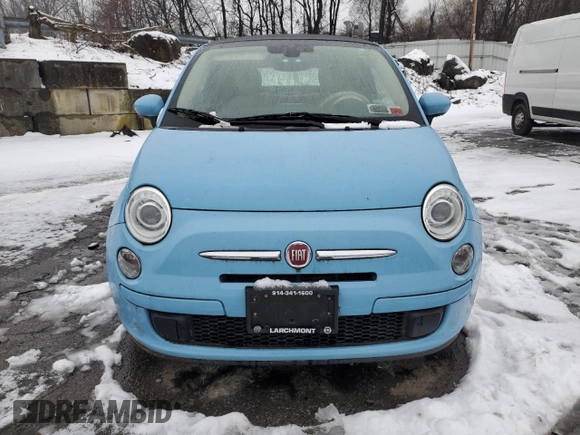 2017 FIAT 500 Pop z VIN 3C3CFFLR4HT505924, wystawiony jako Copart lot #81500754 z przebiegiem 49 618 mil mil oraz Nie do naprawy • Non repairable. Historia ofert i sprzedaży dostępna na DreamBid. Obrazek 5.