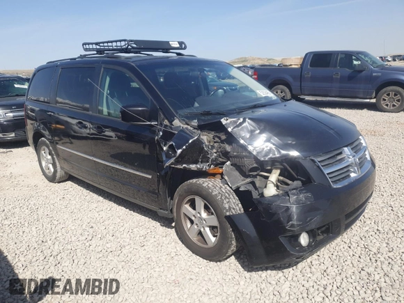 2010 Dodge Grand Caravan with VIN 2D4RN5D1XAR323622, listed as a Copart auction lot 52638465 with 158,491 mi miles and Salvage Title. Bid and sale history available at DreamBid. Image 4.