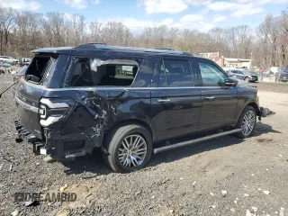 2024 Ford Expedition Max Limited z VIN 1FMJK2A89REA10004, wystawiony jako Copart lot #50166535 z przebiegiem 34 981 mil mil oraz Czysty tytuł • Clean title. Historia ofert i sprzedaży dostępna na DreamBid. Obrazek 3.