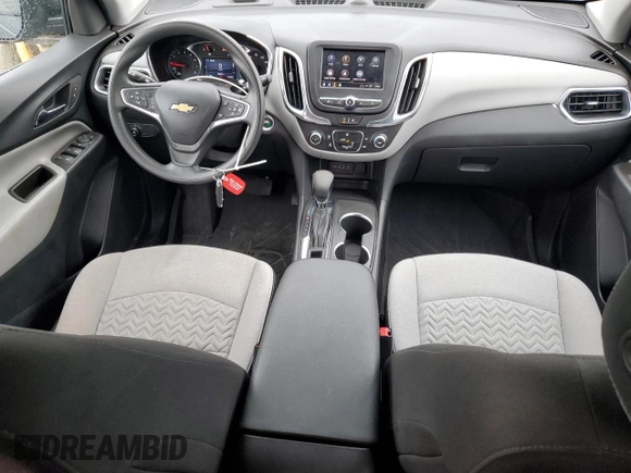 2023 Chevrolet Equinox LS with VIN 3GNAXSEG9PL153949, listed as a Copart auction lot 65366855 with 35,276 mi miles and Salvage title. Bid and sale history available at DreamBid. Image 8.