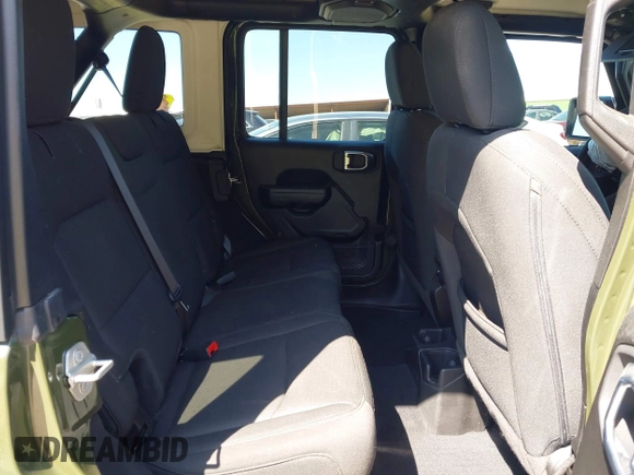 2023 Jeep Wrangler Sport S with VIN 1C4HJXDN0PW695795, listed as a IAAI auction lot 41974691 with 32,734 mi miles and . Bid and sale history available at DreamBid. Image 8.