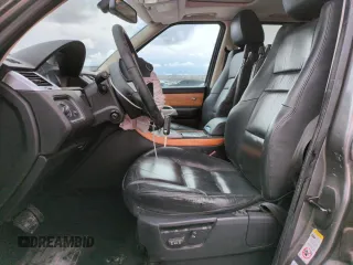 2009 Land Rover Range Rover Sport SC with VIN SALSH234X9A203795, listed as a Copart auction lot 51610875 with 168,112 mi miles and Salvage Title. Bid and sale history available at DreamBid. Image 7.