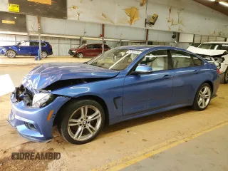 2018 BMW 4 Series 430i xDrive with VIN WBA4J3C56JBG91824, listed as a Copart auction lot 88865135 with 103,927 mi miles and Salvage Title. Bid and sale history available at DreamBid. Image 1.