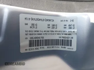 2005 Dodge Stratus SXT z VIN 1B3EL46R65N617926, wystawiony jako IAAI lot #41658286 z przebiegiem 75 030 mil mil oraz . Historia ofert i sprzedaży dostępna na DreamBid. Obrazek 9.