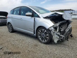 2017 Ford C-Max Titanium z VIN 1FADP5DU5HL110937, wystawiony jako Copart lot #58993795 z przebiegiem 76 914 mil mil oraz Szkody całkowita. Historia ofert i sprzedaży dostępna na DreamBid. Obrazek 4.