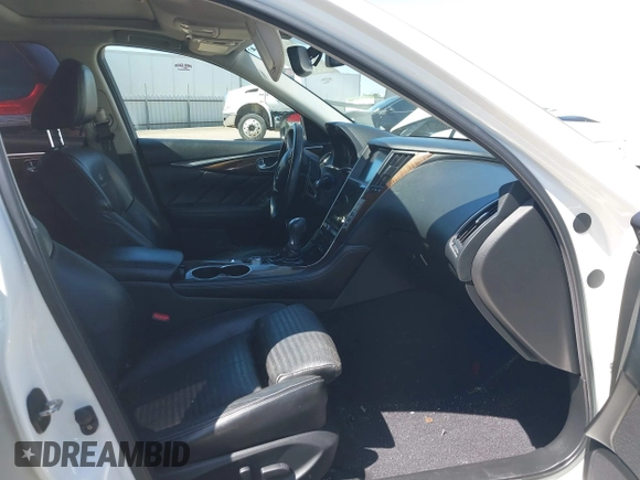 2014 Infiniti Q50 Hybrid Premium z VIN JN1AV7AP3EM690226, wystawiony jako IAAI lot #42259111 z przebiegiem 140 424 mil mil oraz . Historia ofert i sprzedaży dostępna na DreamBid. Obrazek 5.