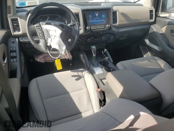 2022 Nissan Frontier SV with VIN 1N6ED1FK4NN648926, listed as a Copart auction lot 71633154 with 36,013 mi miles and Salvage Title. Bid and sale history available at carsss.com. Image 8.