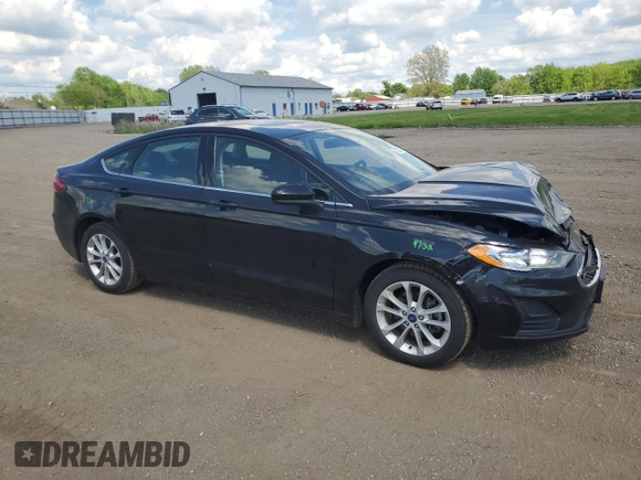 2020 Ford Fusion SE с VIN 3FA6P0LU4LR163524, выставлен на аукционе Copart как лот 57220015 с пробегом 58 547 миль миль и Списание • Salvage title. История ставок и продаж доступна на DreamBid. Изображение 4.
