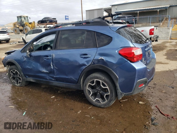 2015 Subaru Crosstrek Limited with VIN JF2GPAMC4F8318946, listed as a Copart auction lot 87439744 with 97,017 mi miles and Salvage title. Bid and sale history available at DreamBid. Image 2.