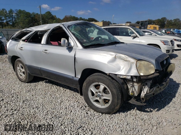 2004 Hyundai Santa Fe GLS with VIN KM8SC13D24U618404, listed as a Copart auction lot 78476564 with 137,211 mi miles and Salvage Title. Bid and sale history available at carsss.com. Image 4.