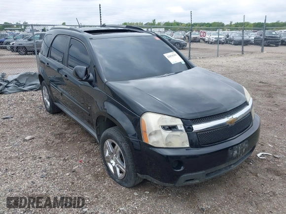 2008 Chevrolet Equinox LT z VIN 2CNDL33F386324407, wystawiony jako IAAI lot #42034341 z przebiegiem 231 281 mil mil oraz . Historia ofert i sprzedaży dostępna na DreamBid. Obrazek 1.