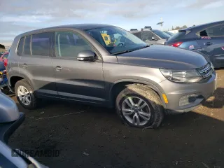 2012 Volkswagen Tiguan S with VIN WVGAV7AX7CW002660, listed as a Copart auction lot 86016034 with 185,938 mi miles and Salvage title. Bid and sale history available at DreamBid. Image 4.