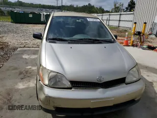 2001 Toyota ECHO with VIN JTDBT123110187750, listed as a Copart auction lot 51154505 with 25,620 mi miles and Salvage Title. Bid and sale history available at DreamBid. Image 5.