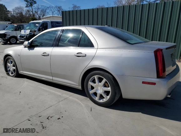 2005 Cadillac STS with VIN 1G6DW677950196102, listed as a Copart auction lot 42146505 with 323,458 mi miles and Salvage Title. Bid and sale history available at carsss.com. Image 2.