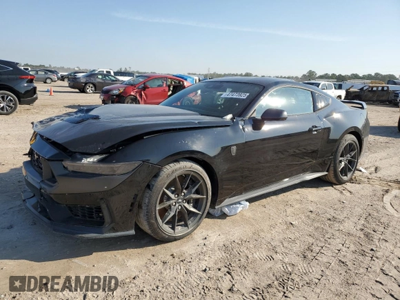 2024 Ford Mustang Dark Horse with VIN 1FA6P8R0XR5501426, listed as a Copart auction lot 47473925 with 5,124 mi miles and Salvage Title. Bid and sale history available at carsss.com. Image 1.
