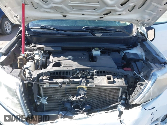 2016 Nissan Pathfinder S with VIN 5N1AR2MN7GC638875, listed as a IAAI auction lot 41996143 with 92,637 mi miles and . Bid and sale history available at DreamBid. Image 10.