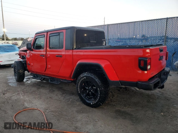 2022 Jeep Gladiator Sport S z VIN 1C6HJTAG8NL149010, wystawiony jako Copart lot #76550524 z przebiegiem 15 181 mil mil oraz Szkoda całkowita • Salvage title. Historia ofert i sprzedaży dostępna na DreamBid. Obrazek 2.