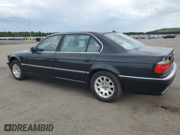 2001 BMW 7 Series 740iL z VIN WBAGH834X1DP27531, wystawiony jako Copart lot #64876605 z przebiegiem 140 936 mil mil oraz Czysty tytuł • Clean title. Historia ofert i sprzedaży dostępna na DreamBid. Obrazek 2.