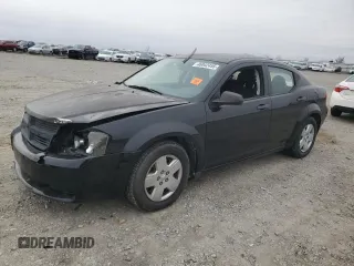 2010 Dodge Avenger SXT with VIN 1B3CC4FB7AN131405, listed as a Copart auction lot 46042455 with Not provided miles and Salvage title. Bid and sale history available at DreamBid. Image 1.