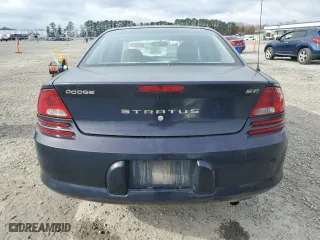 2003 Dodge Stratus SE with VIN 1B3EL36X33N573549, listed as a Copart auction lot 80372444 with 341,366 mi miles and Salvage Title. Bid and sale history available at carsss.com. Image 6.