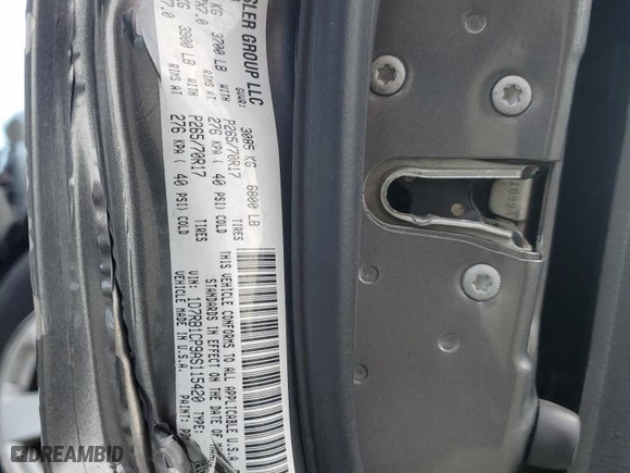 2010 Dodge Ram 1500 ST with VIN 1D7RB1CP9AS115420, listed as a Copart auction lot 44579735 with 190,165 mi miles and Salvage Title. Bid and sale history available at carsss.com. Image 12.