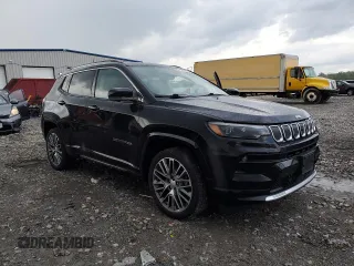 2022 Jeep Compass Limited with VIN 3C4NJDCB1NT144903, listed as a Copart auction lot 54346455 with 111,261 mi miles and Salvage title. Bid and sale history available at DreamBid. Image 4.