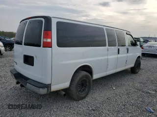 2014 Chevrolet Express Passenger LT with VIN 1GAZG1FG3E1205688, listed as a Copart auction lot 50937455 with 125,906 mi miles and Salvage title. Bid and sale history available at DreamBid. Image 3.