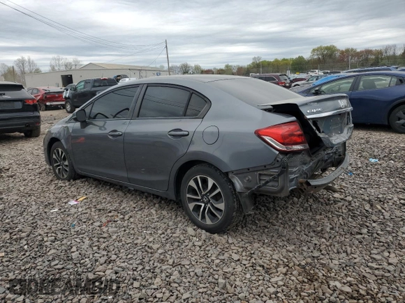 2013 Honda Civic EX with VIN 19XFB2F82DE269658, listed as a Copart auction lot 53803815 with 118,140 mi miles and Salvage Title. Bid and sale history available at DreamBid. Image 2.
