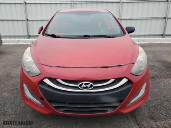 2014 Hyundai Elantra GT with VIN KMHD35LH0EU177036, listed as a Copart auction lot 43741685 with 95,356 mi miles and Salvage Title. Bid and sale history available at carsss.com. Image 5.