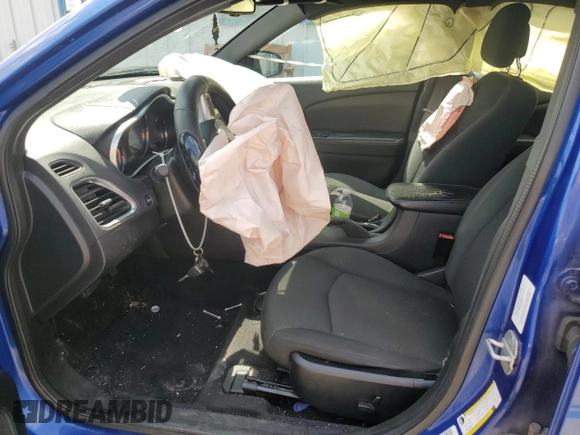 2012 Dodge Avenger SXT with VIN 1C3CDZCB5CN177710, listed as a Copart auction lot 60703945 with 184,031 mi miles and Salvage title. Bid and sale history available at DreamBid. Image 7.
