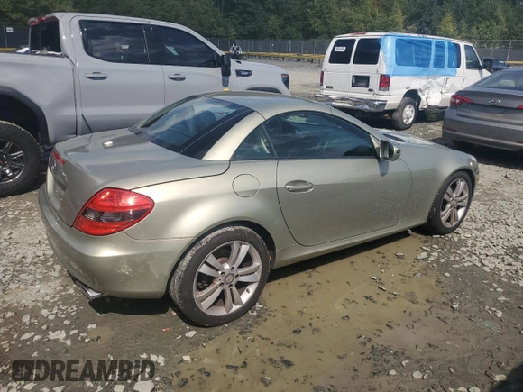 2010 Mercedes-Benz SLK-Class SLK 300 with VIN WDBWK5EA5AF229435, listed as a Copart auction lot 68993834 with 0 mi miles and Salvage Title. Bid and sale history available at carsss.com. Image 3.