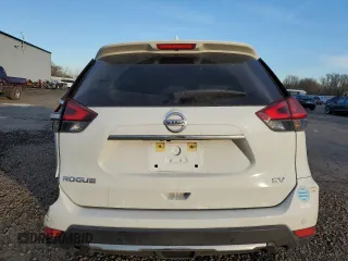 2020 Nissan Rogue SV with VIN KNMAT2MT9LP504439, listed as a Copart auction lot 42045945 with Not provided miles and Salvage title. Bid and sale history available at DreamBid. Image 6.